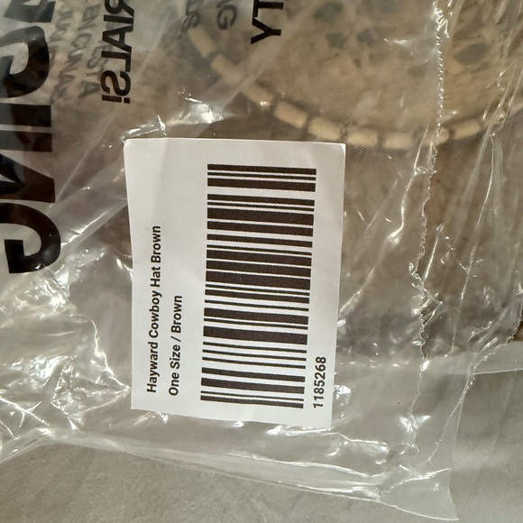 Princess Polly HAYWARD COWBOY HAT BROWN NWT ONE SIZE - Picture 9 of 10